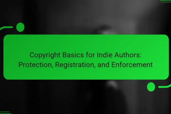 Copyright Basics for Indie Authors: Protection, Registration, and Enforcement