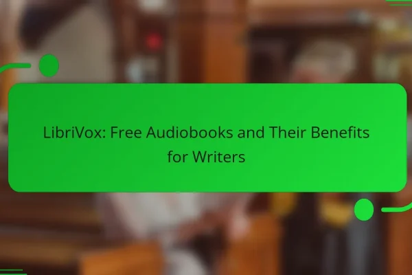 LibriVox: Free Audiobooks and Their Benefits for Writers